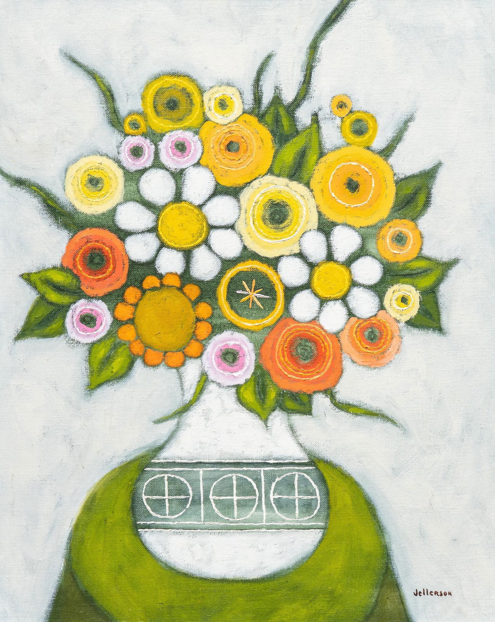 Darline Jellerson, Vase of Flowers (1 of 5)