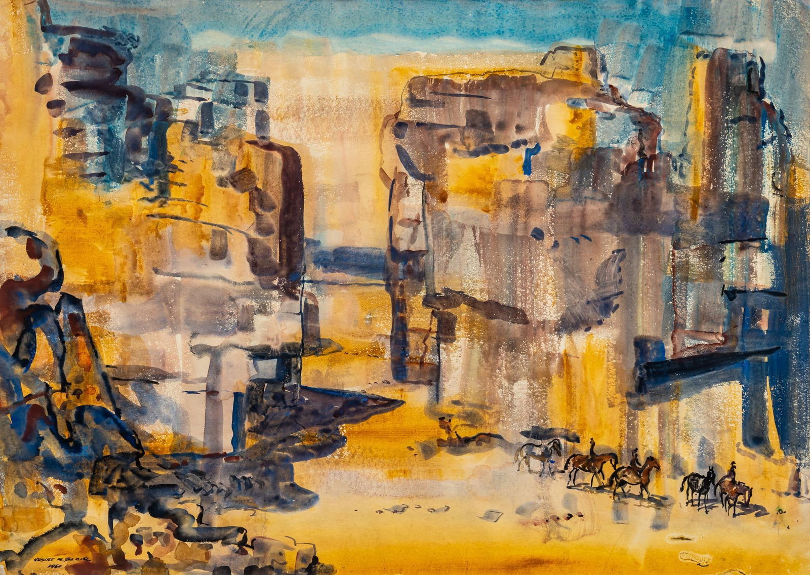 Robert Blair, Canyon Cowboys, 1960 (1 of 5)