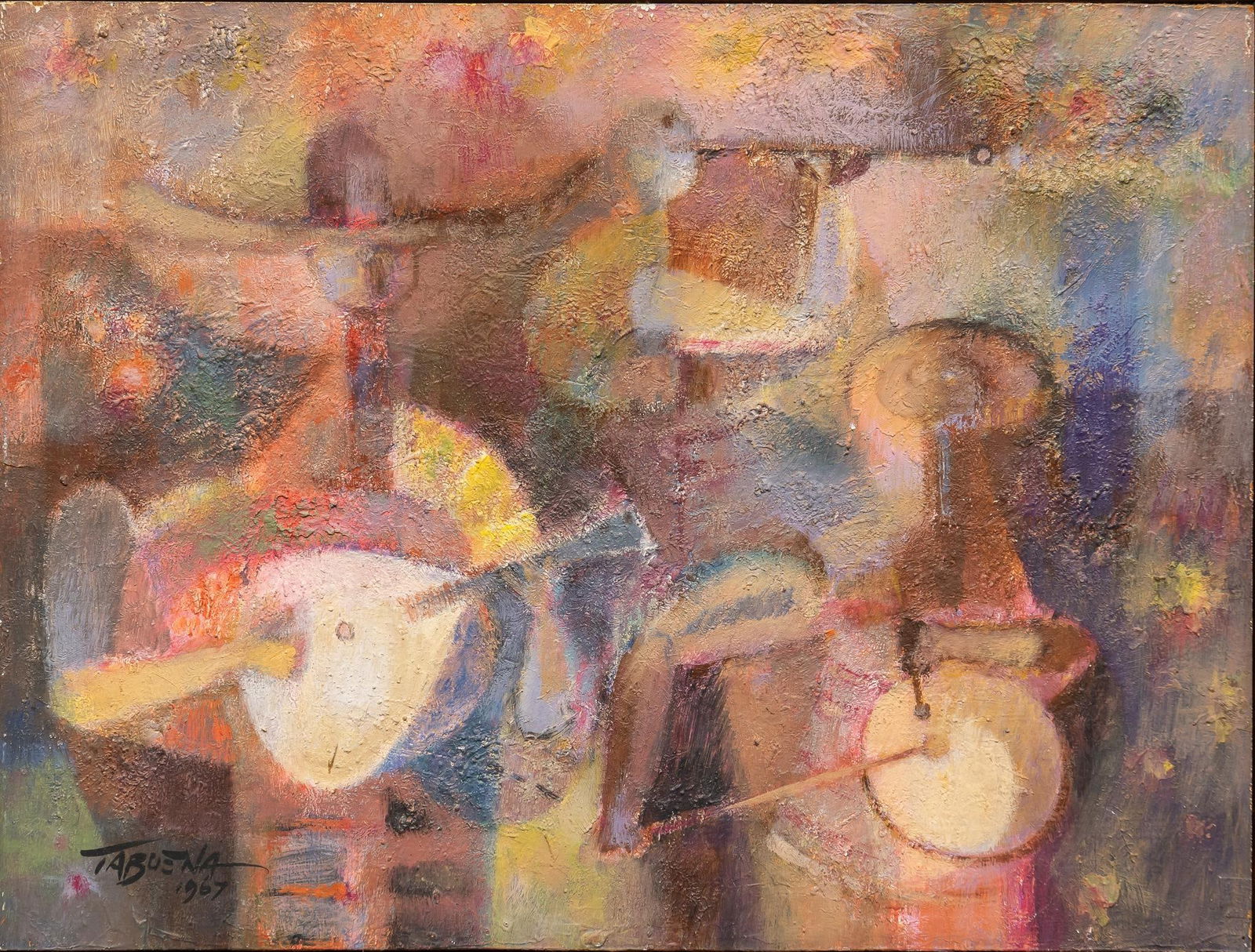 Romeo Tabuena, Cubist Musicians (1 of 5)