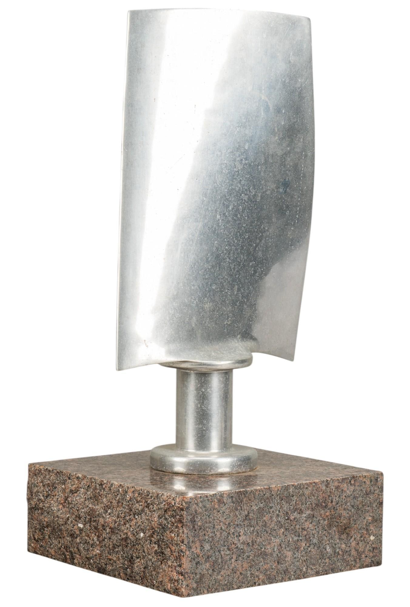 Abstract Sculpture on Marble Base (1 of 6)