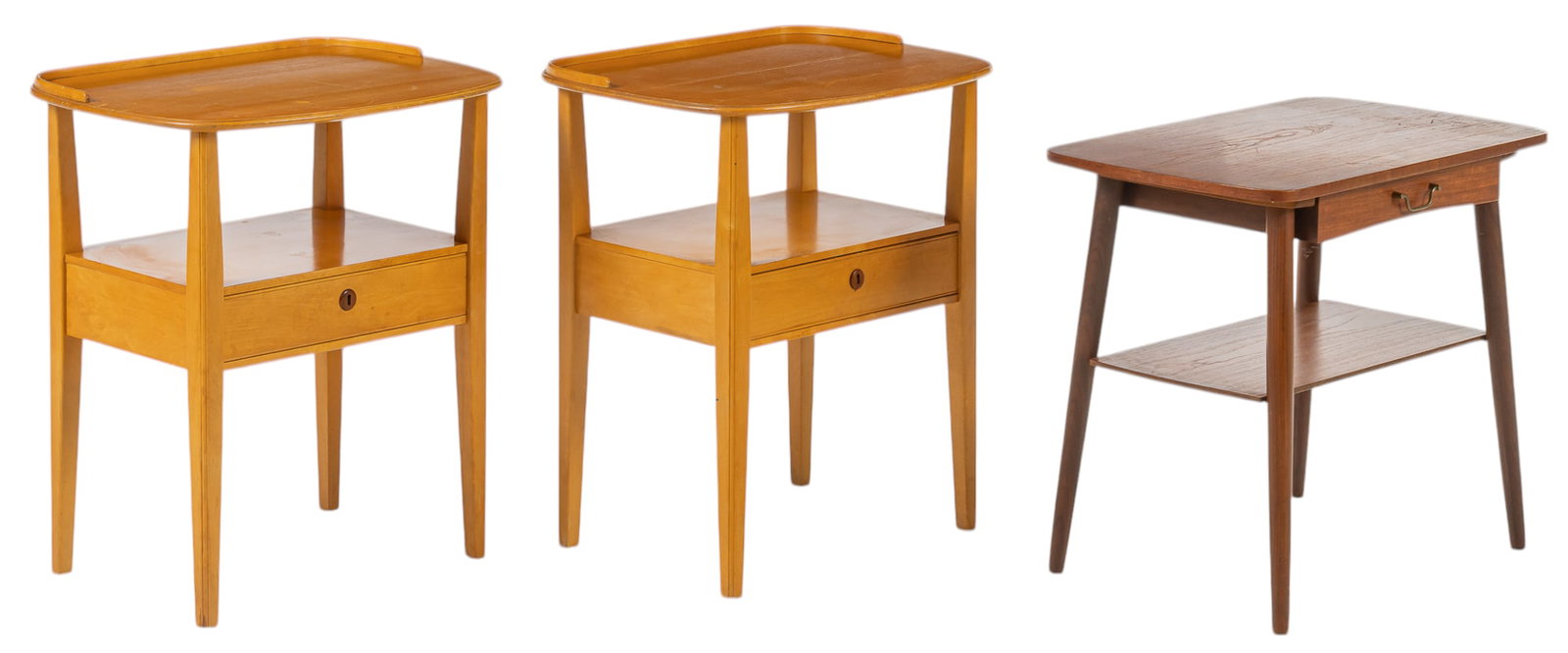 (3) Mid-Century Side Tables (1 of 8)