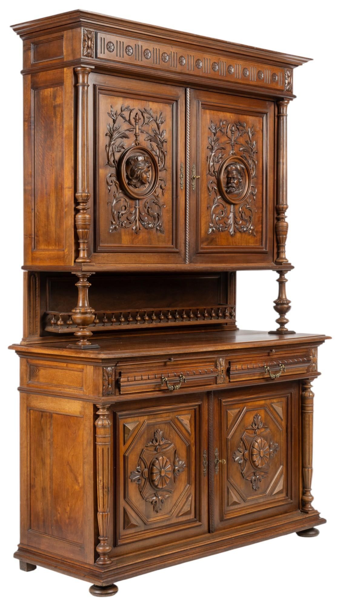 Late 19th C. French Renaissance Style Buffet (1 of 13)