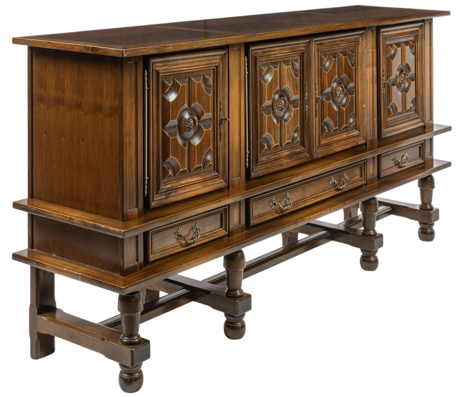 Early 19th C. Louis XV Style Buffet (1 of 8)