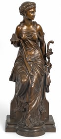 After Auguste Joseph Peiffer, Bronze Figure