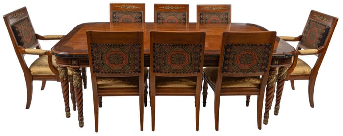 Henredon Dining Table and Chairs
