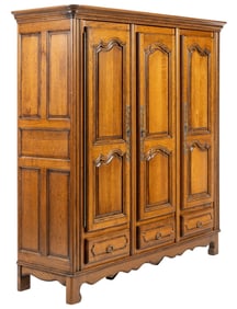 Late 19th C. French Provincial Cabinet