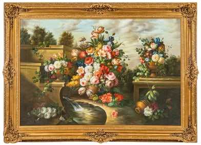 Monumental Floral Painting