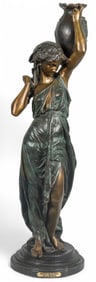 After Auguste Moreau, "Egyptian Girl with Vessel"