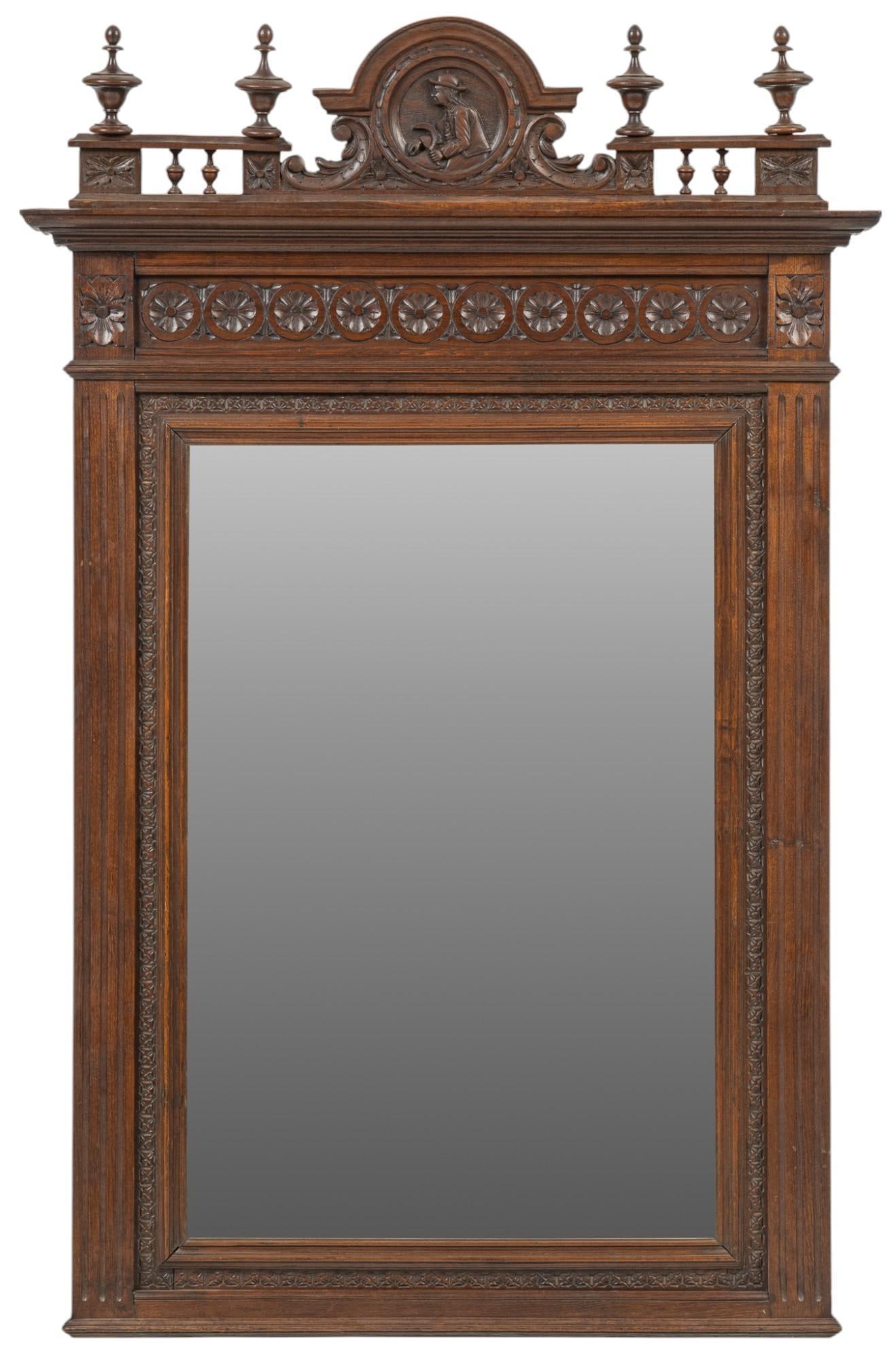 19th C. French Renaissance Style Mirror (1 of 5)