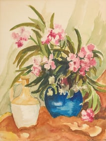 Lola Pace Mueller, Floral Still Life