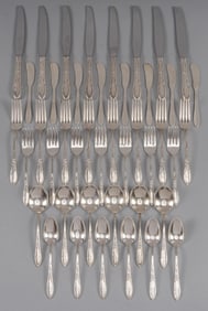 "Virginian" by Heirloom Sterling Partial Sterling Silver Flatware Set