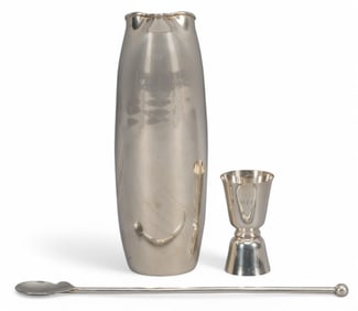 Sterling Silver Sanborns Drink Pitcher with Stir