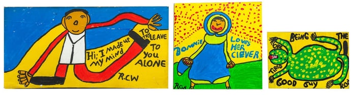 (3) Ruby C. Williams Artworks