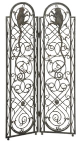 Iron and Brass Monkey Folding Screen