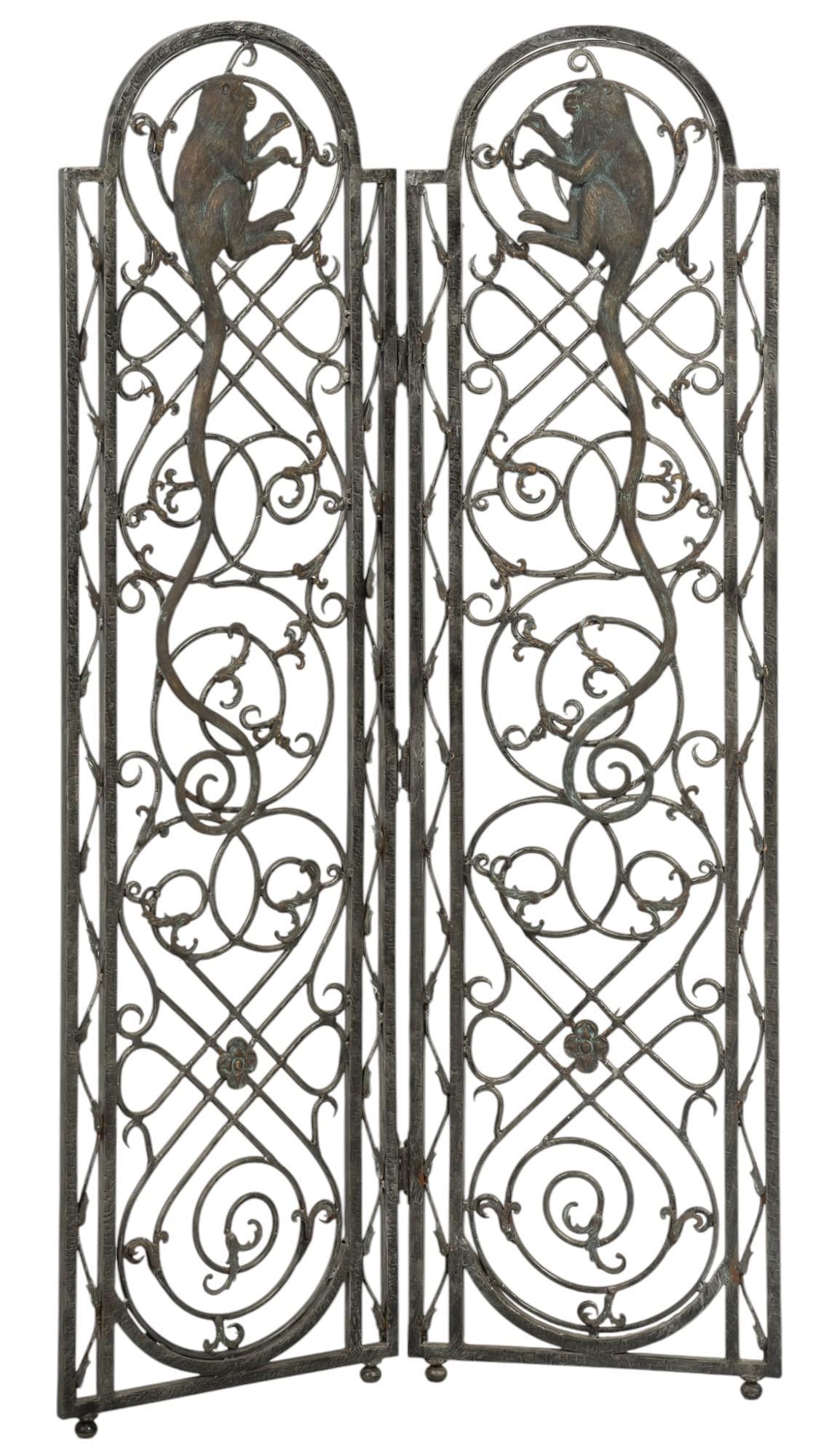 Iron and Brass Monkey Folding Screen (1 of 6)