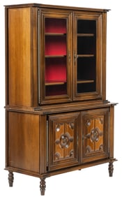 19th C. Spanish Renaissance Style Bookcase