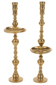 Pair of Brass Candle Holders