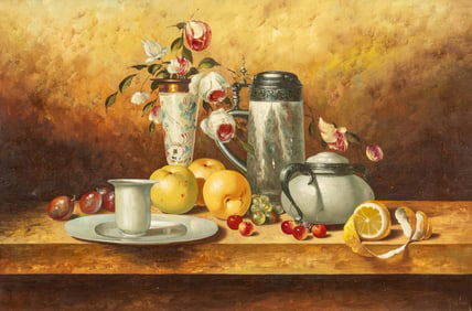 Gyula Bubarnik, Still Life with Roses