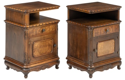 Pair of Art Deco Nightstands