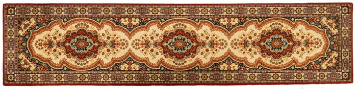 Rug runner, 11 ft. 2 in. x 2 ft. 8 in.