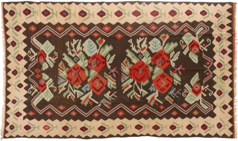 Kilim Area Rug, 12 ft. x 7 ft.