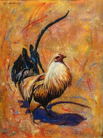 Gilbert Duran, White Rooster