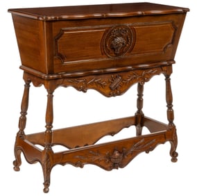 Late 19th C. Provincial Dough Box