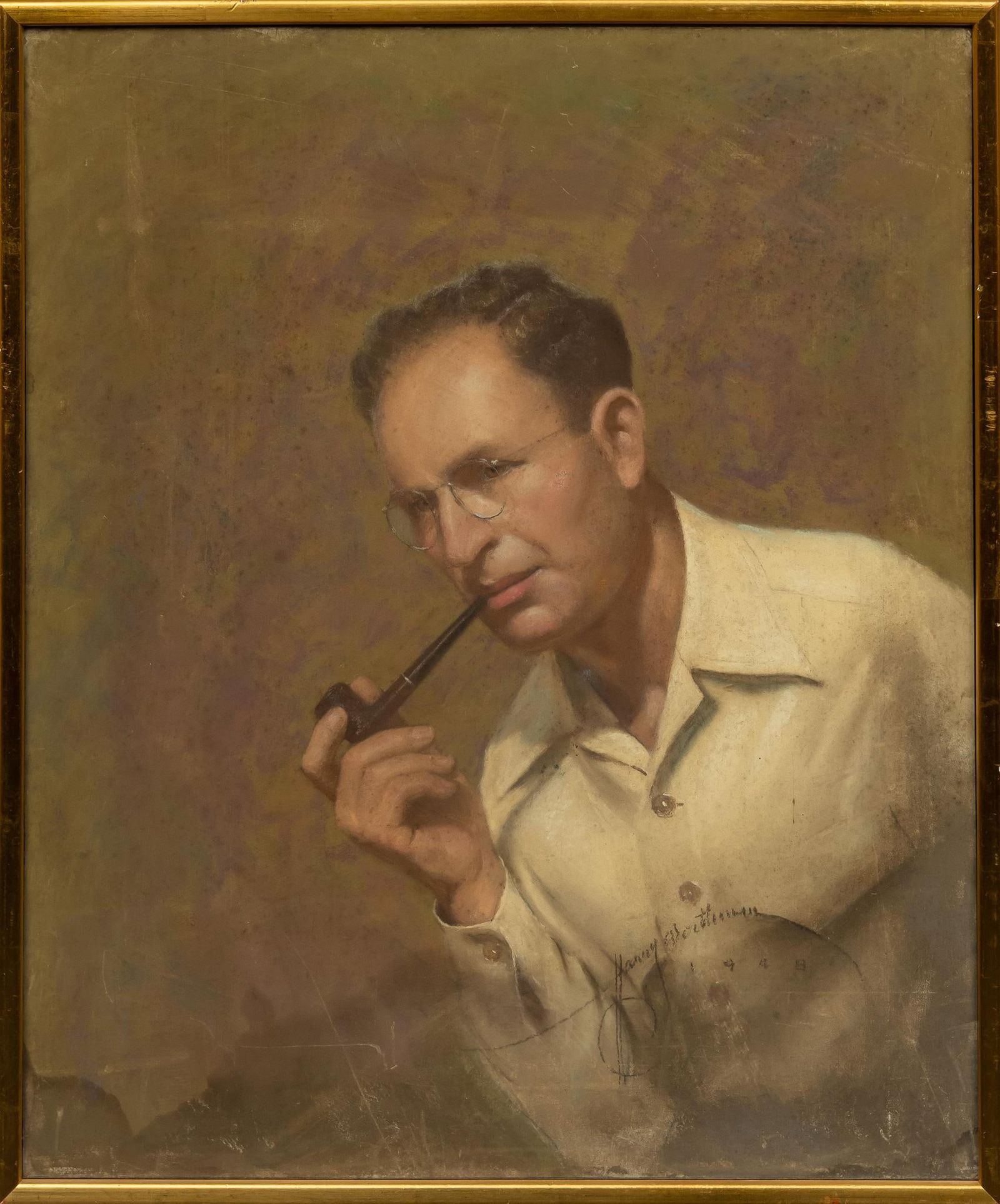 Harry Worthman, Self Portrait, 1948 (1 of 3)