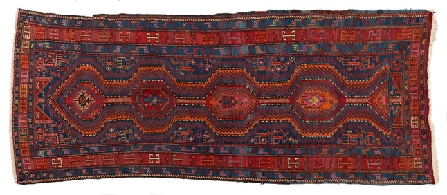 Handwoven Estate Rug, 8 ft x 3 ft. 2 in.