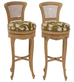 Pair of French Style Barstools
