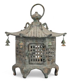 Toro Japanese Bronze Lantern
