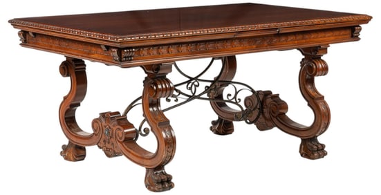 19th Century Spanish Style Monastery Table