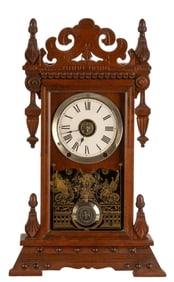 Seth Thomas Clock Co. Gingerbread Mantel Clock
