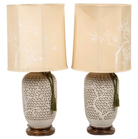 Pair of Blanc De Chine Lamps