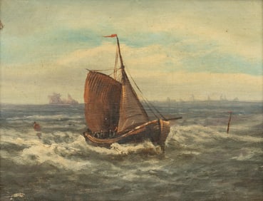 Antique Nautical Painting