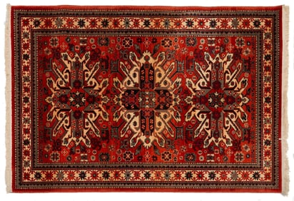 Handwoven Estate Rug, 5 ft. 8 in. x 3 ft. 9 in.