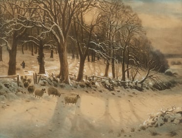 Joseph Farquharson, "Glowed with Tints of Evening Hours"