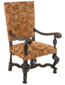 Louis XIV Style Fauteuil Armchair