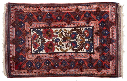 Handwoven Estate Rug, 4 ft. 11 in. x 2 ft. 11 in.