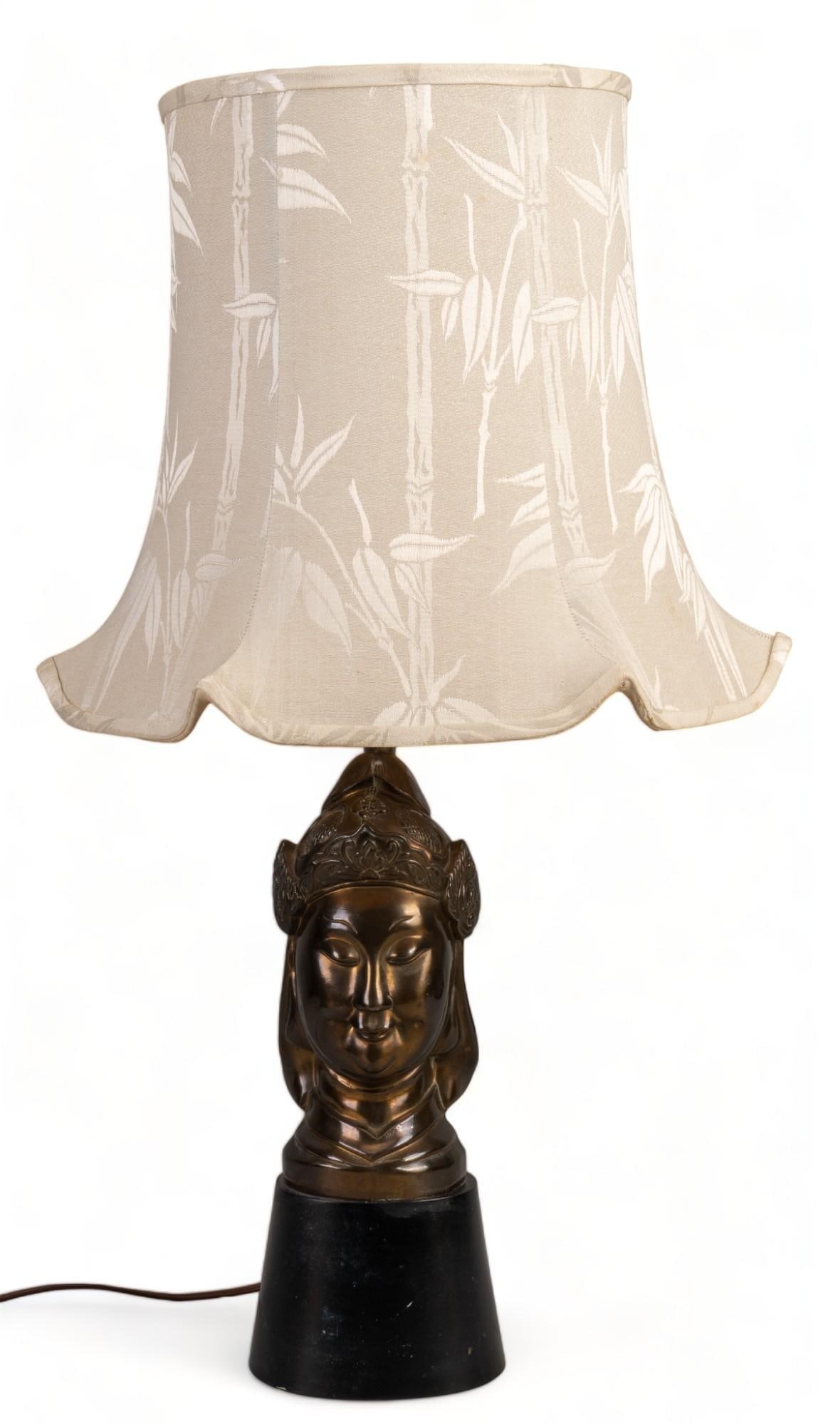 Vintage Cambodian Buddha Table Lamp (1 of 8)