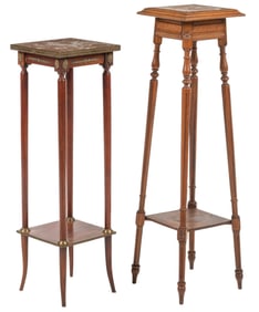 (2) French Art Deco Style Stands