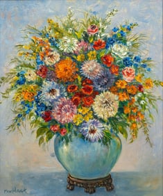Edith Montlack, Flowers in Vase