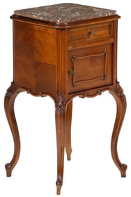 Late 19th C. Louis XV Style Nightstand