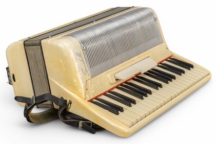 Vintage Accordion with Case