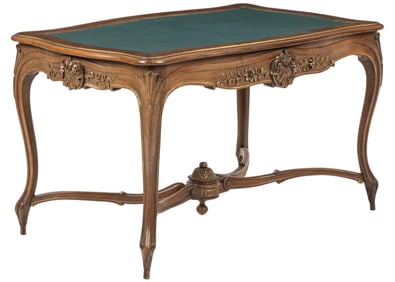 Louis XV Style Carved Side Table