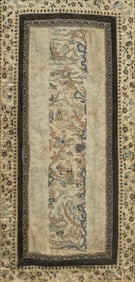 Framed Asian Textile
