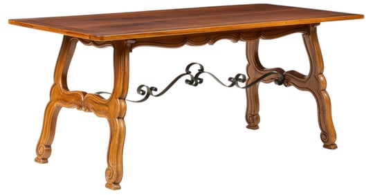 Spanish Baroque Colonial Walnut Table