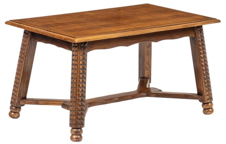 Late 19th C. Spanish Style Coffee Table