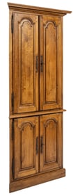 French Renaissance Style Corner Cabinet