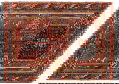 Handwoven Estate Rug, 6 ft. x 4 ft. x 4 ft.